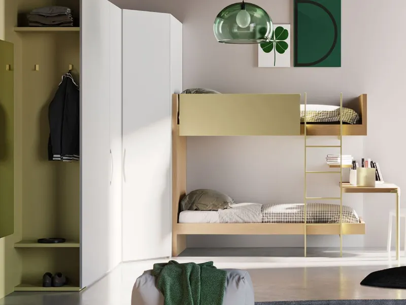 Cabina armadio angolare Maxi di Clever