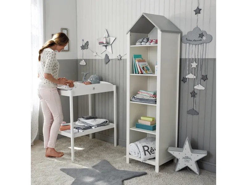 fasciatoio Pastel e scaffale Songe di Maisons du Monde