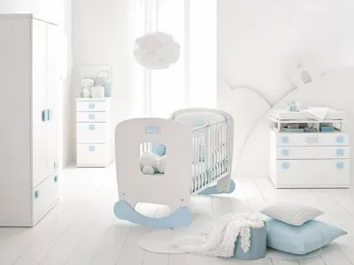 cameretta neonato lettino sponde