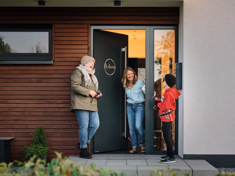 ThermoSafe, portoncino d’ingresso di Hörmann