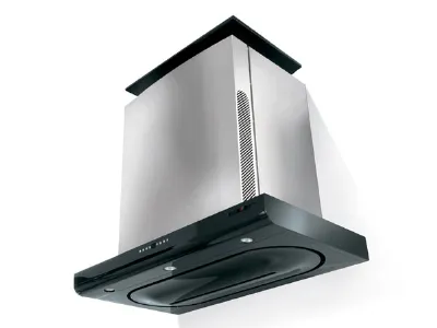 Cappa per la cucina in acciaio