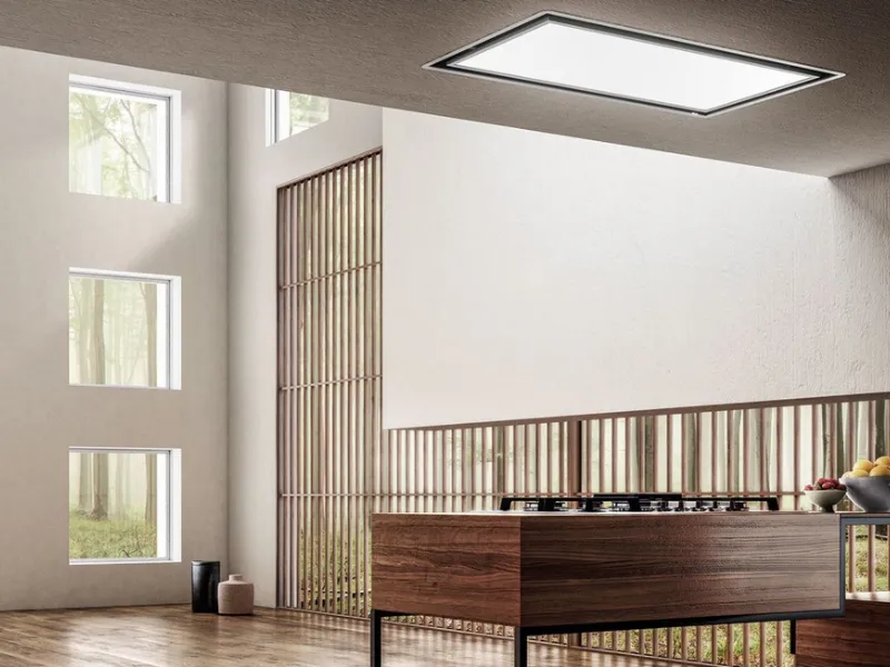 Cappa ad incasso con illuminazione integrata classe A, SKYDOME di Elica