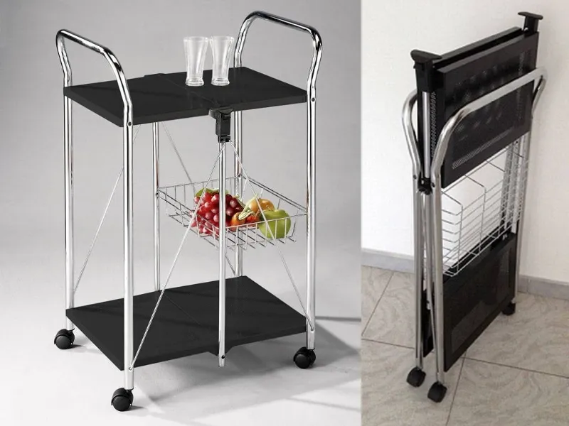 Esempio di carrello portavivande pieghevole