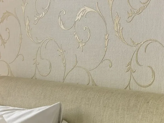 Nuova veste alle pareti casa con la carta da parati