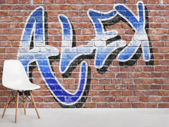 Carta Graffiti Walpaper di muralswallpaper.com