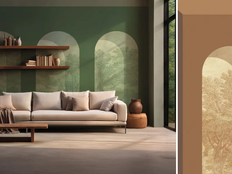 Portico - Collezione Giardini Segreti di Spaghetti Wall