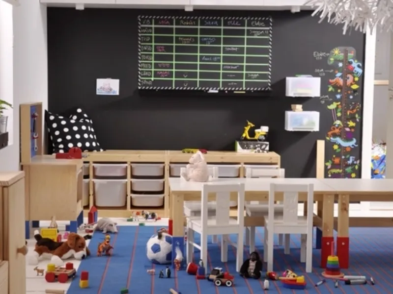 Carta da parati per bambini Ikea
