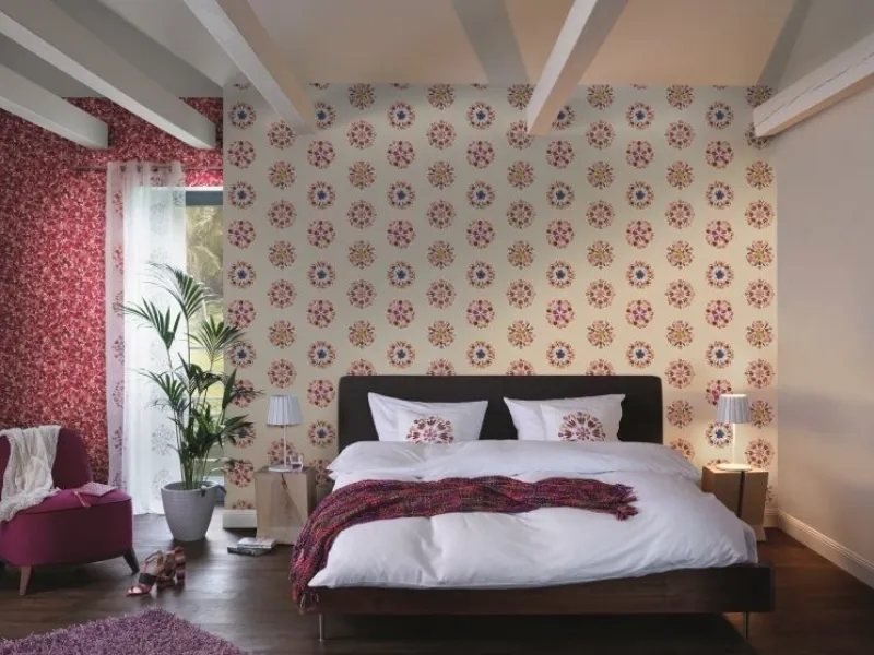 Carte da parati moderne camera da letto