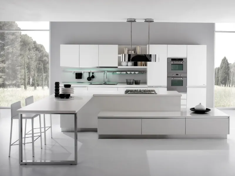 Una moderna cucina 