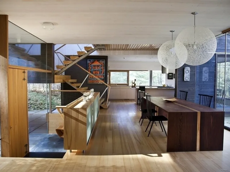 esempio di casa arredata moderna