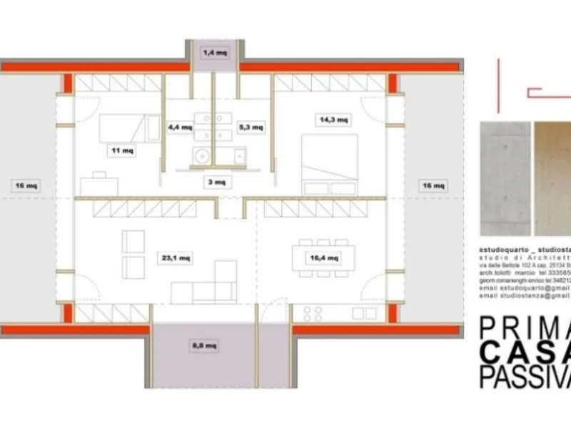Casa passiva progetto