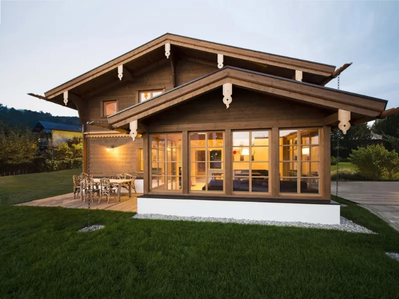 casa di legno prefabbricata Rubner
