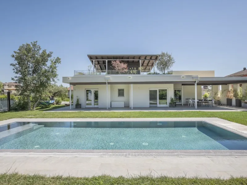 Villa in legno con piscina - Rubner Haus