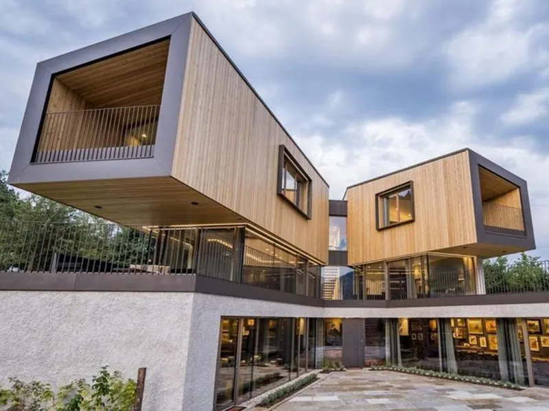 Casa prefabbricata in legno Progetto Schonbrothof di Rubner