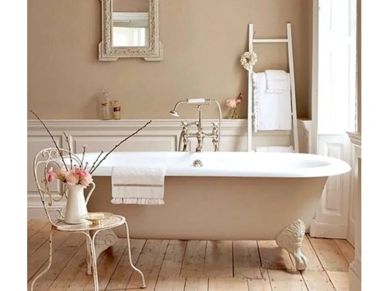 Bagno casa rustica