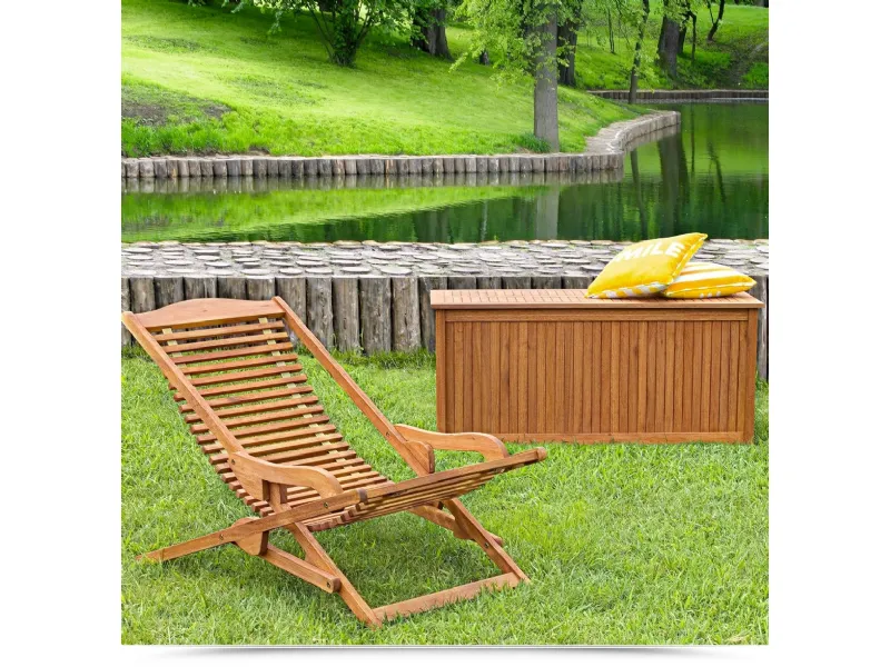 Esempio di cassapanca in legno