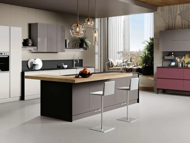 Cucina Cécile di Concreta Cucine, con certificazione di origine italiana