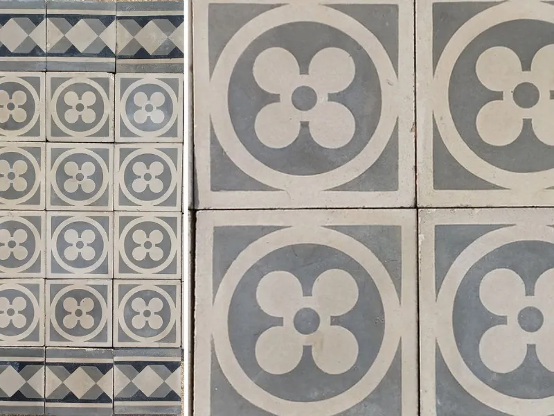Tappeto cementine FIO5 di MateriAntica