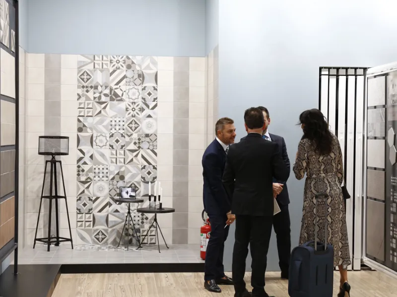 Uno stand del Cersaie