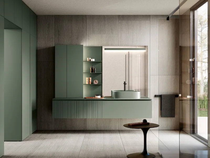 Con la collezione Tulle studio 18 Archeda ridefinisce l'ambiente bagno