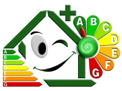 Chiave di casa con classificazione energetica