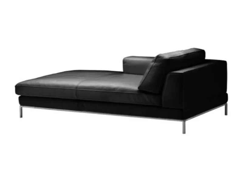 Chaise Longue nera