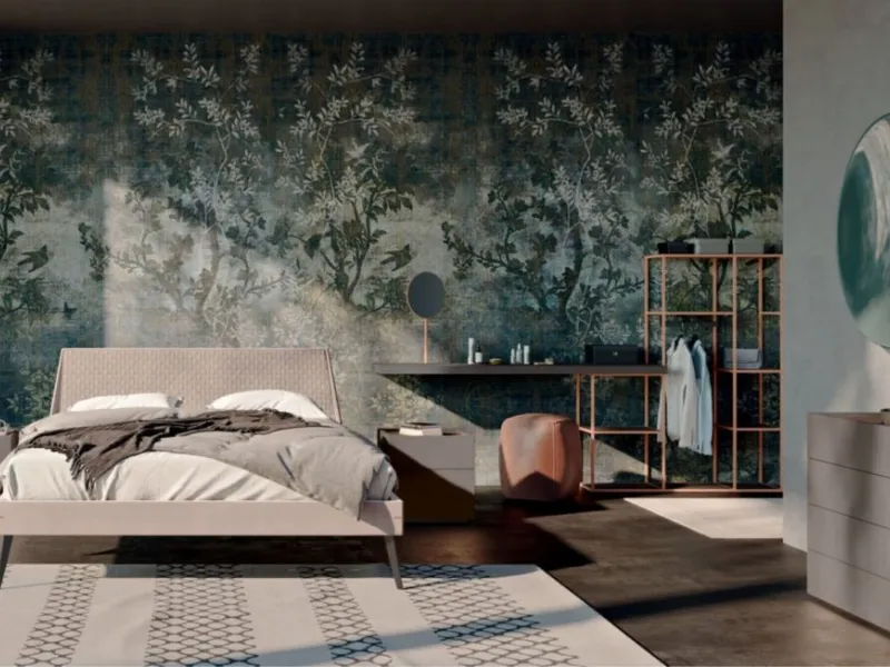 Colori decisi e fantasie audaci per la camera da letto 2023