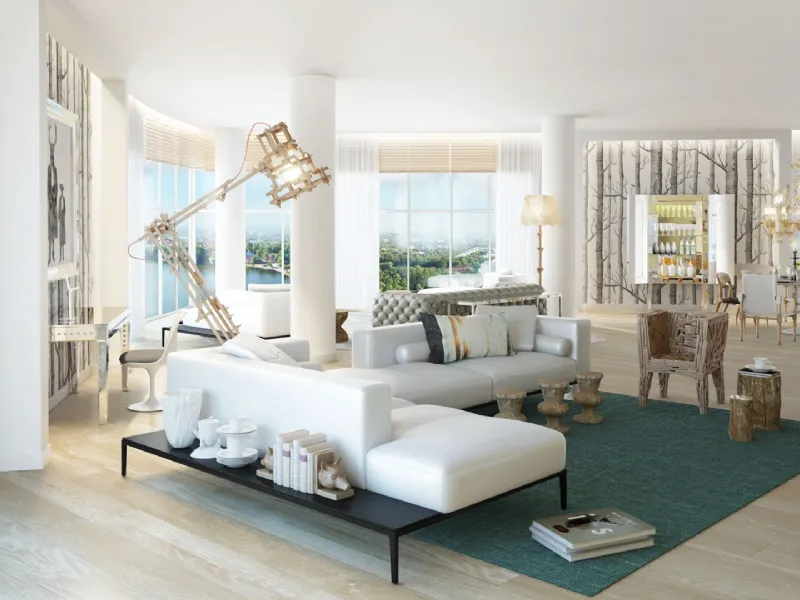Interni progettati da Philippe Starck