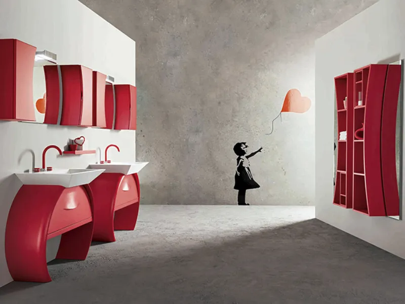 Cerasa, collezione arredo bagno Moon