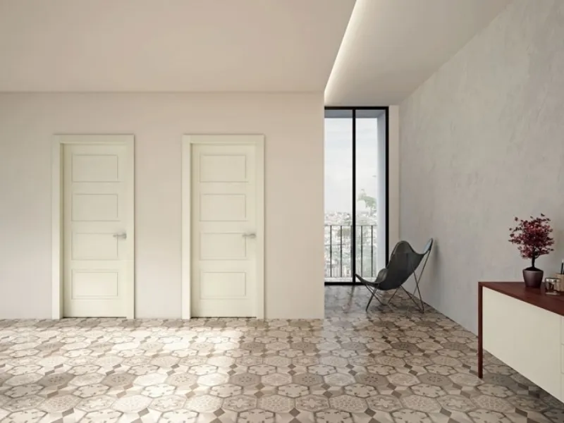 porta unica pivato pantografata