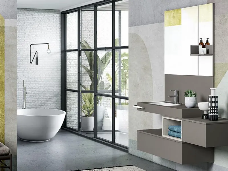 Bagno design minimal Mastella