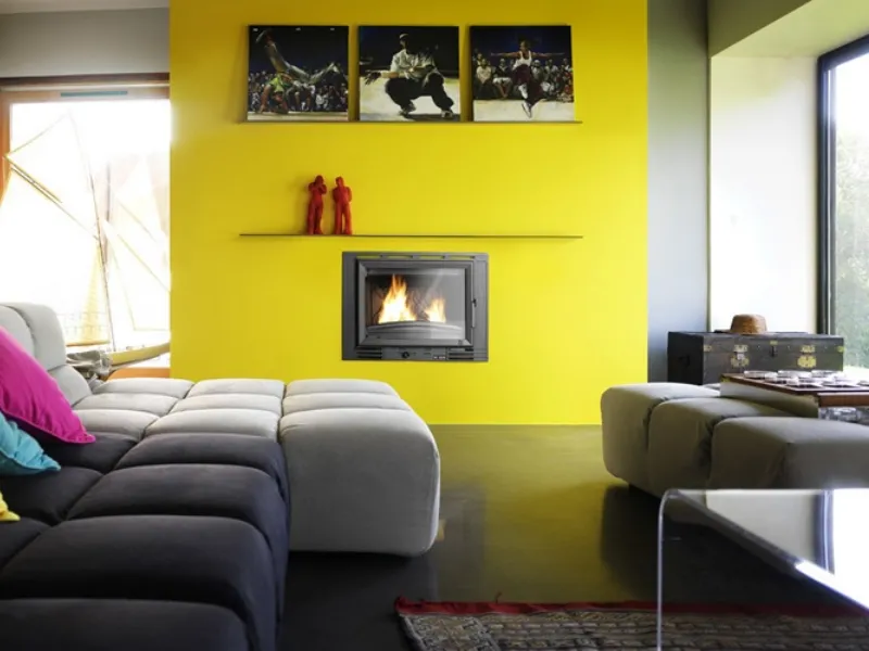 Colori caldi per la casa