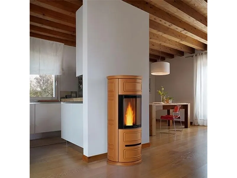 Stufa a Pellet ermetica modello P943 di Piazzetta
