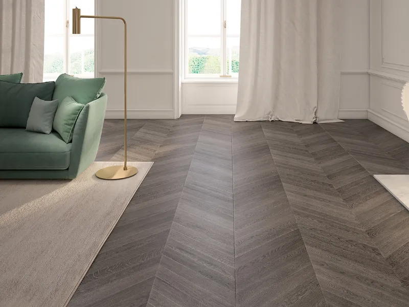 Il parquet modello Austria a spina ungherese di Alma Parquet