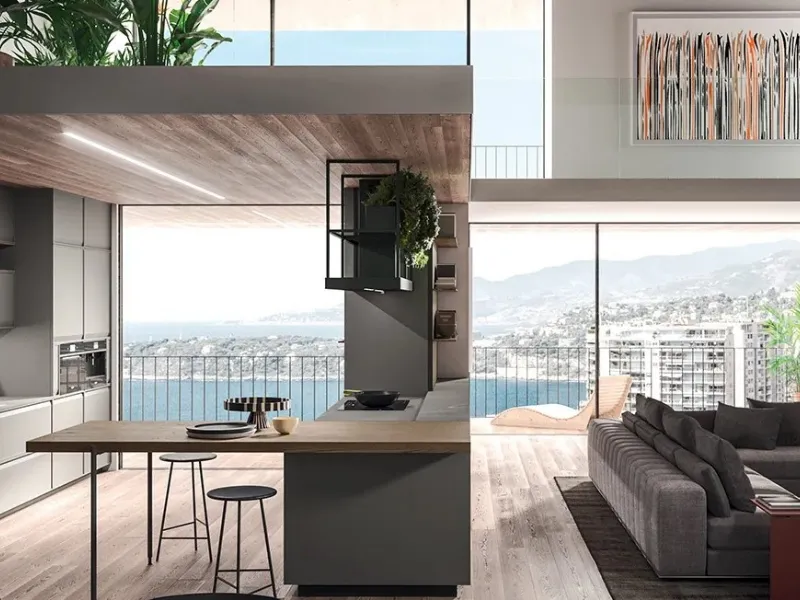 Cucina Ak_07, designed by Franco Driusso per Arrital