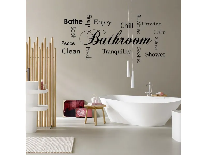 Sticker per bagno di Adesivi amò 