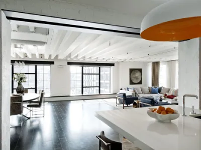 arredare un loft moderno e minimalista