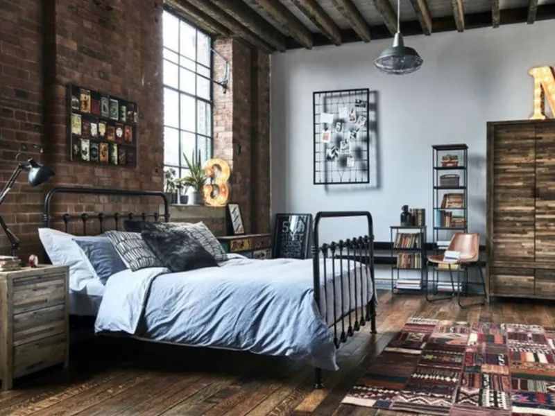 Legno e metallo, protagonisti dell'industriale style