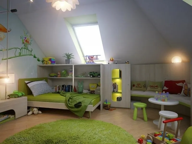 Arredo mansarda