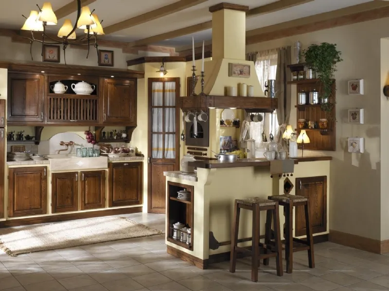 cucina in legno