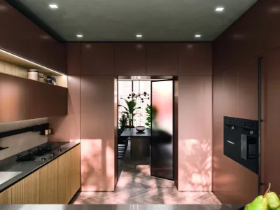 Cucina Ak_Project + Feeling Home di Arrital