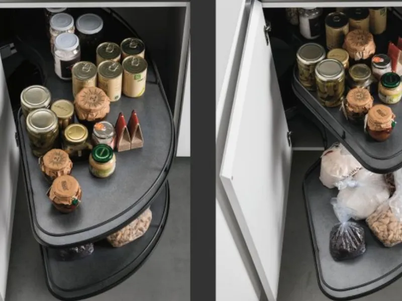 Le basi accessoriate di Stosa Cucine