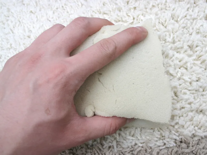 pulizia tappeto