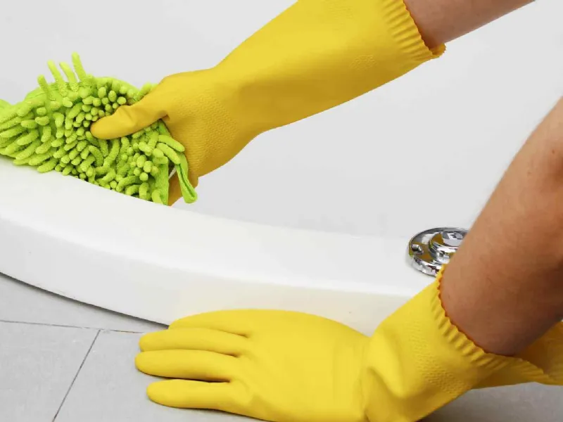 pulire bagno