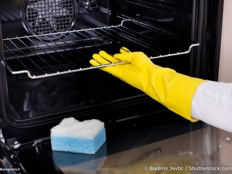 Come pulire il forno incrostazioni