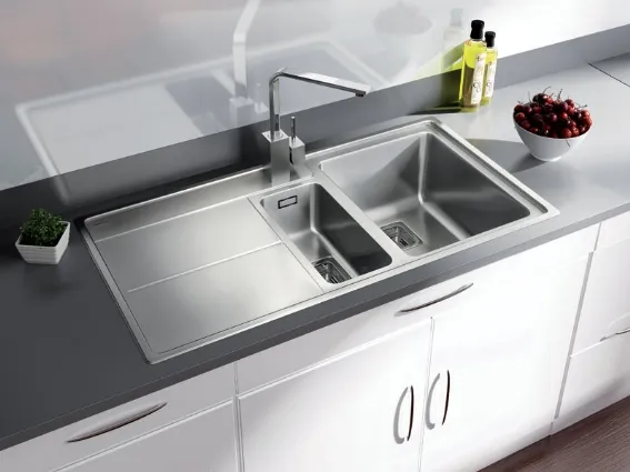 Lavello in acciaio inox