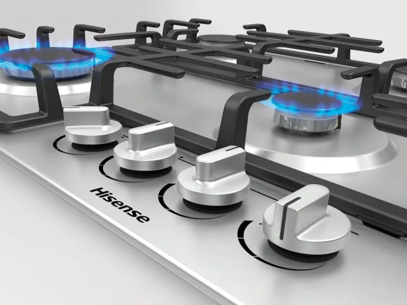 Il piano a gas GM663X di Hisense