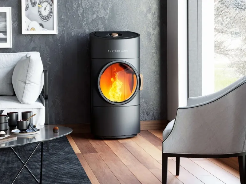 Serbatoio di 26 chili per Clou Compact Pellet 2.0 by Austroflamm