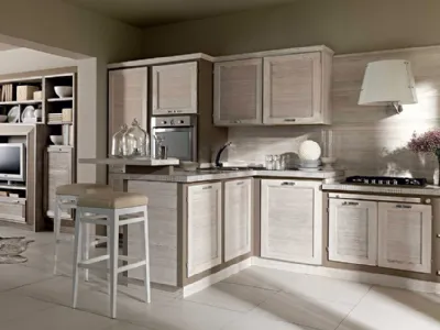 Cucina in muratura moderna