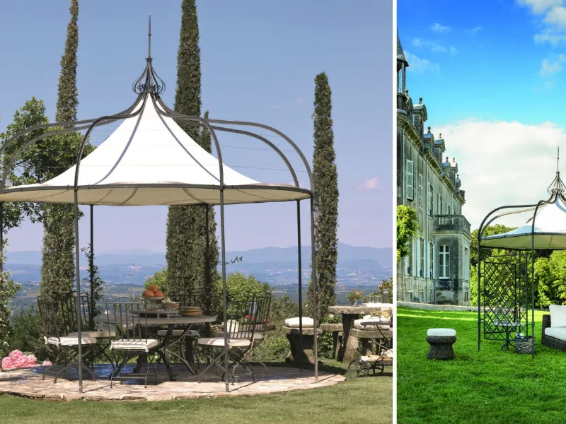 Solaire di Unopiù - Gazebo in ferro